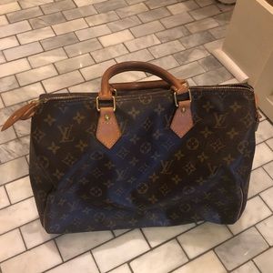 Authentic Speedy 35 Louis Vuitton